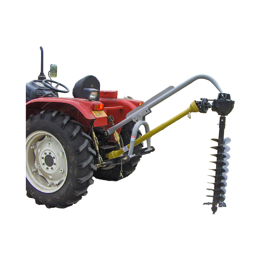 Sapă de gaură pentru stâlp de tractor details